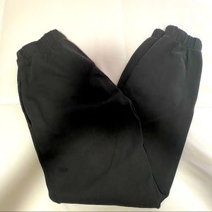 BRANDY MELVILLE BLACK ROSA SWEATPANTS